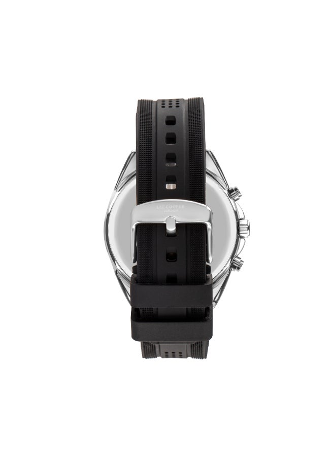 Lee Cooper Men's Silicone Multi Function Watch LC07527.351 - 44 mm - Image 3